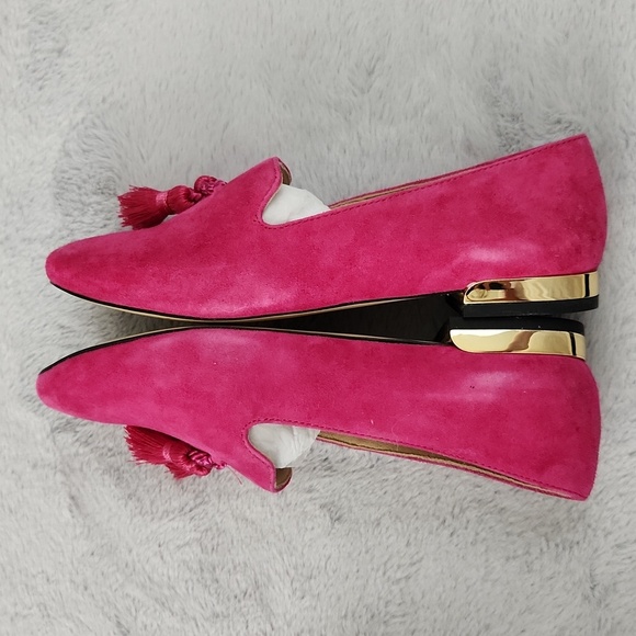 TALBOTS pink loafers size 5 1/2 - Picture 7 of 13